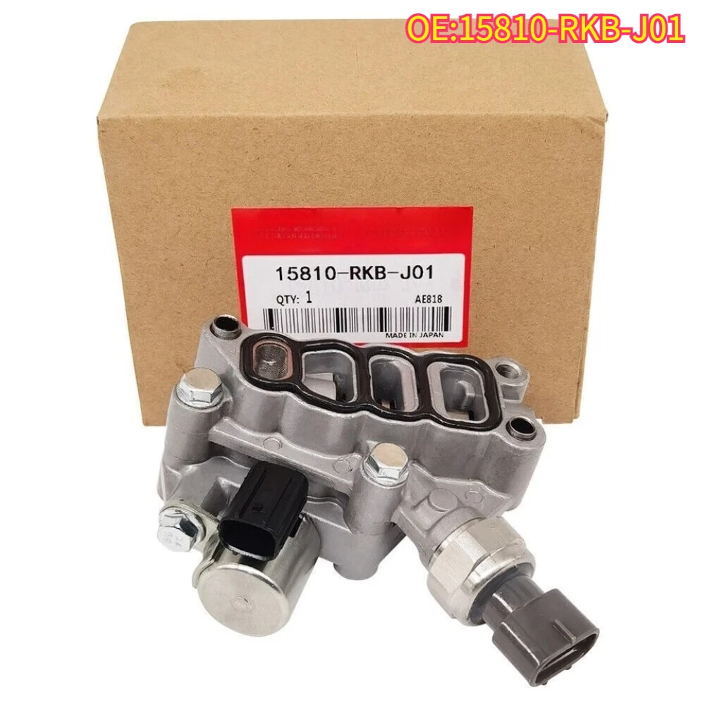 

High quality New For 15810-RKB-J01 suitable for Honda Odyssey Pilot VVT solenoid valve 15810RKBJ01