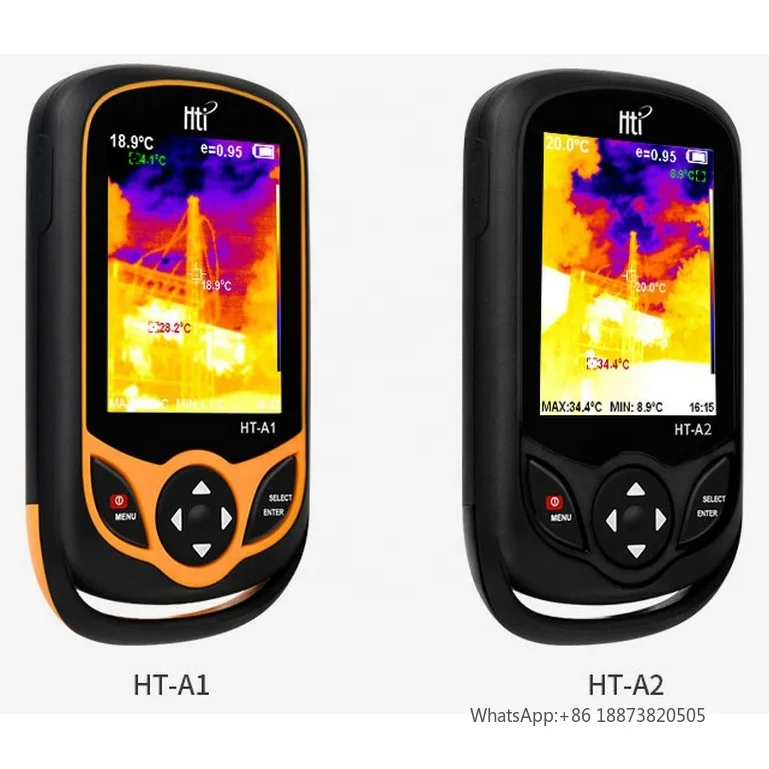 HTI-Mobile Phone Infrared Long Range Thermal Imager, HT-A1, 220x160 Resolução, Oem e Odm, Best-seller