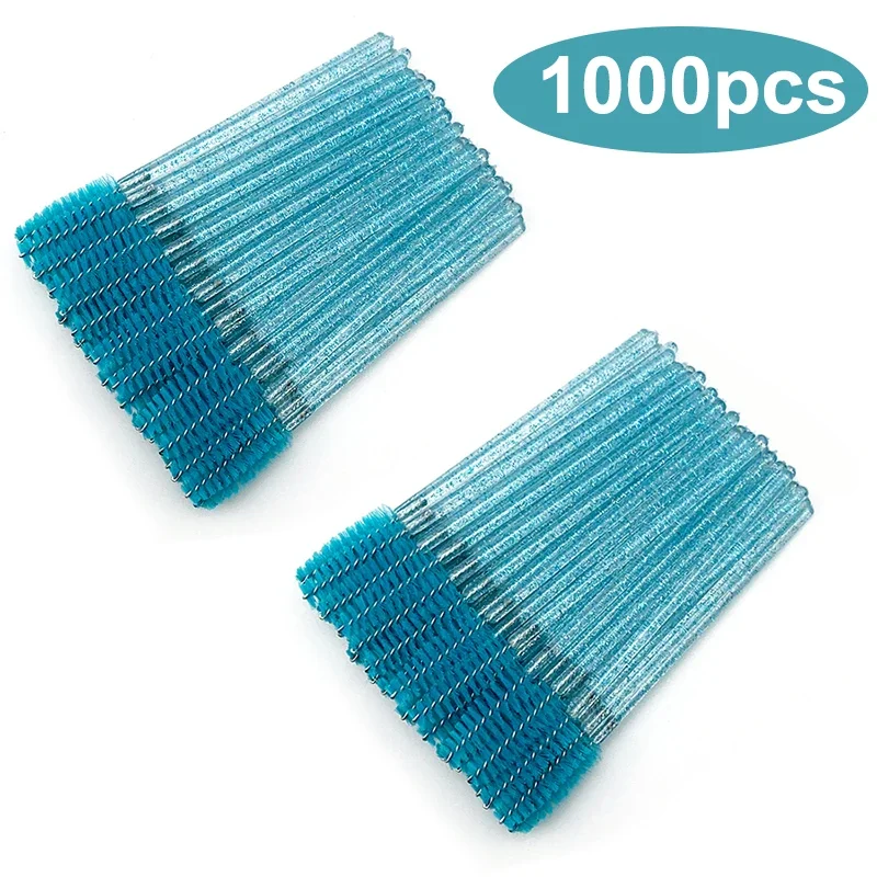 Wholesale 50/1000/2000pcs Spoolies Brushes Applicator Makeup Tools Eyelash Brush Mascara Wands Wholesale Eyebrow Lash Cleaning