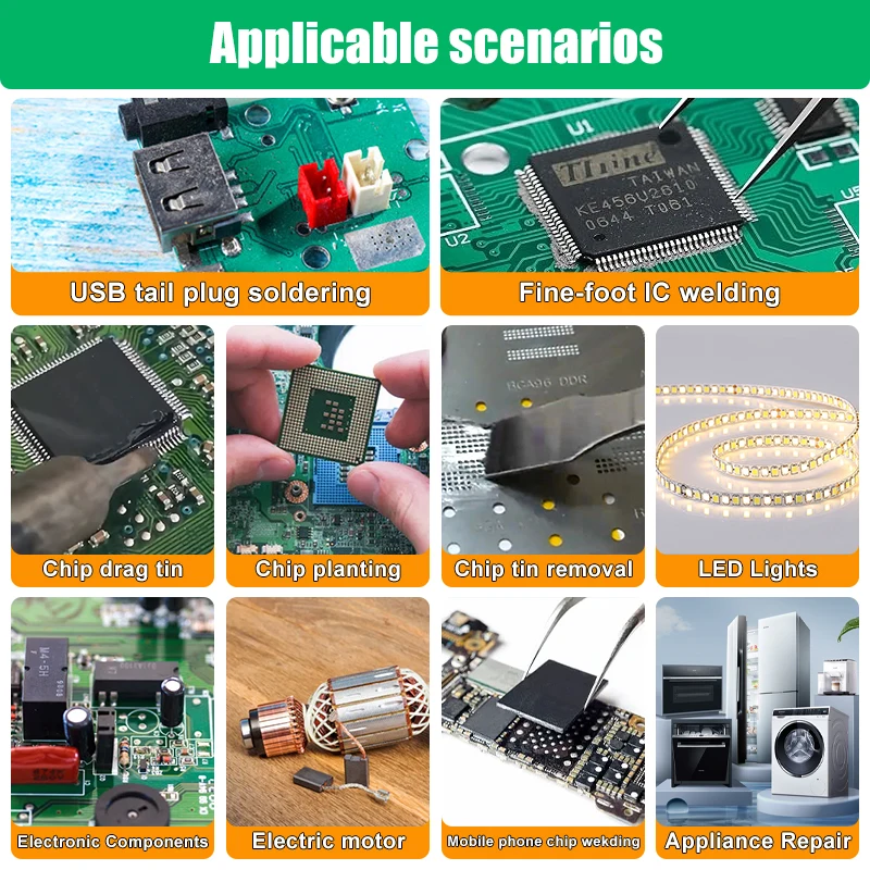 OLK 30/50g Lead-Free Syringe Solder Paste - Welding Tools for SMD BGA PCB IC LED Repair, Unleaded Soldering Paste