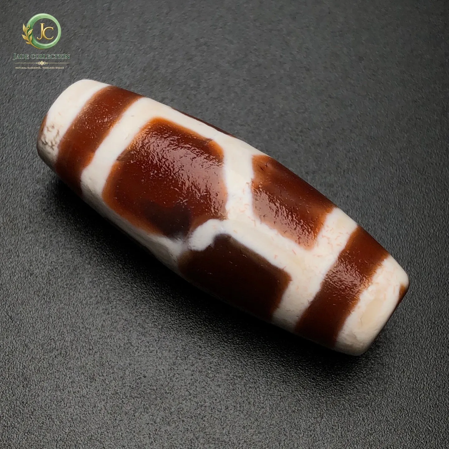 Rare Tibetan Buddhism Agate Turtle Back Dzi Bead Amulet Necklace Pendant G3737