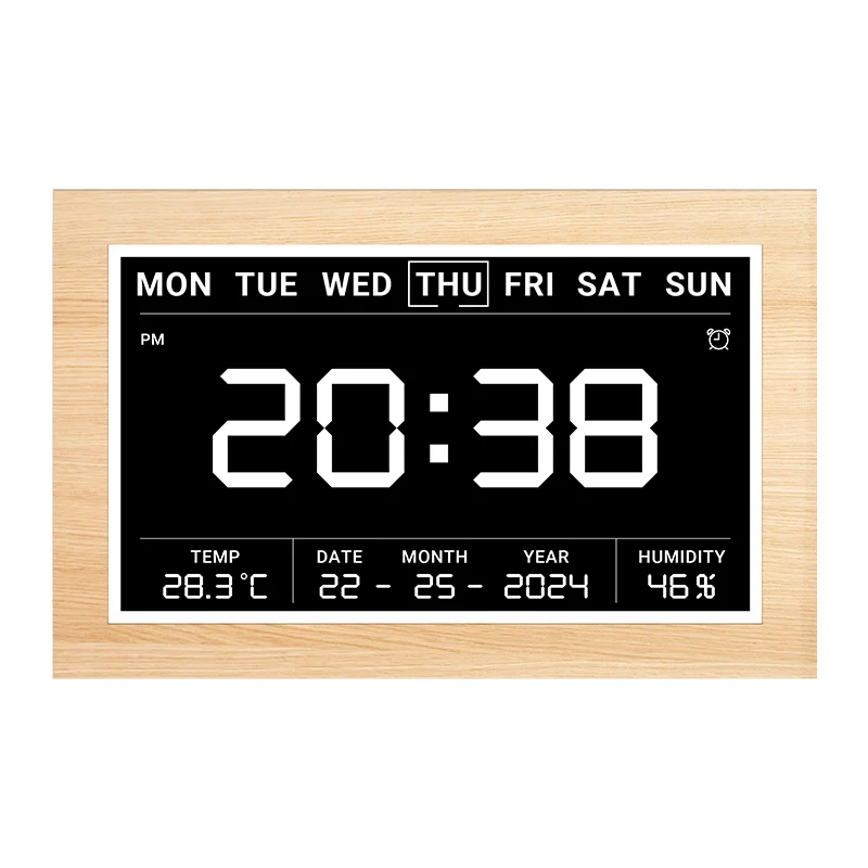 New Digital Calendar Display WiFi6 Portable Touch Screen Tablet Wallmount Tablet Digital Photo Frame Clock