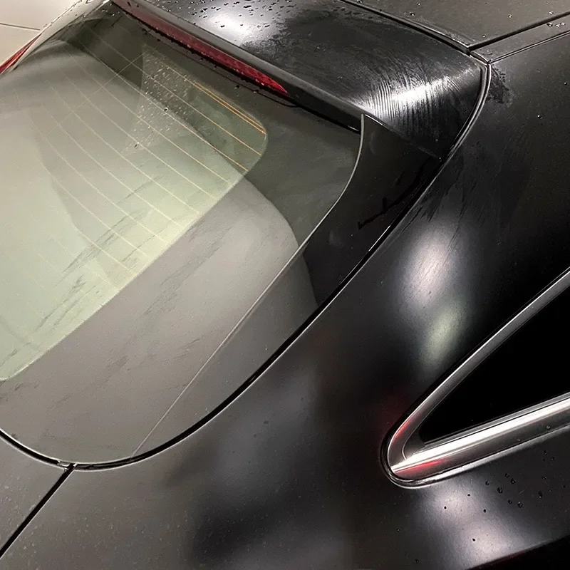 Rear Window Side Spoiler Rear Canards SplitterFit For Mercedes-Benz CLS-Class 63 C218 X218 Shooting Brake 2011-2018  ABS