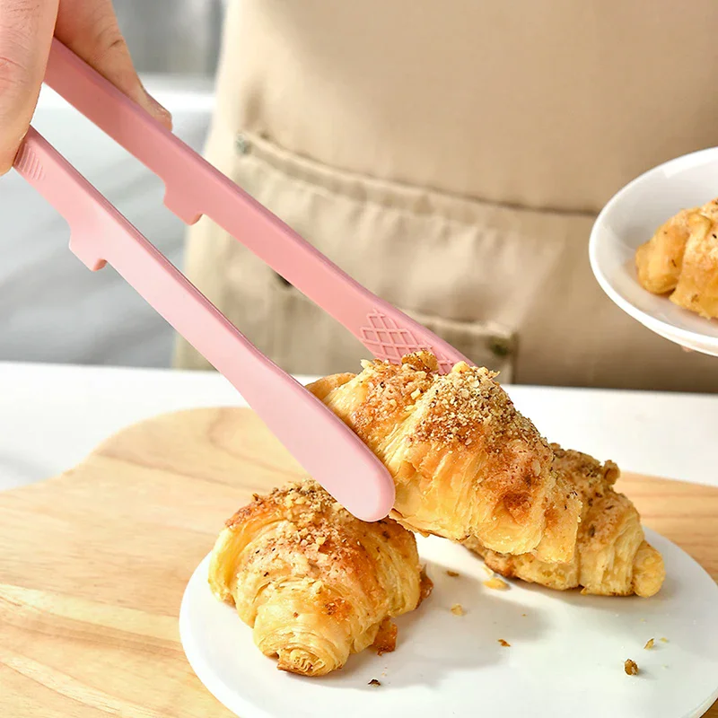 Silicone Food Toast Tongs Trivet Tongs For Kitchen Tongs Non