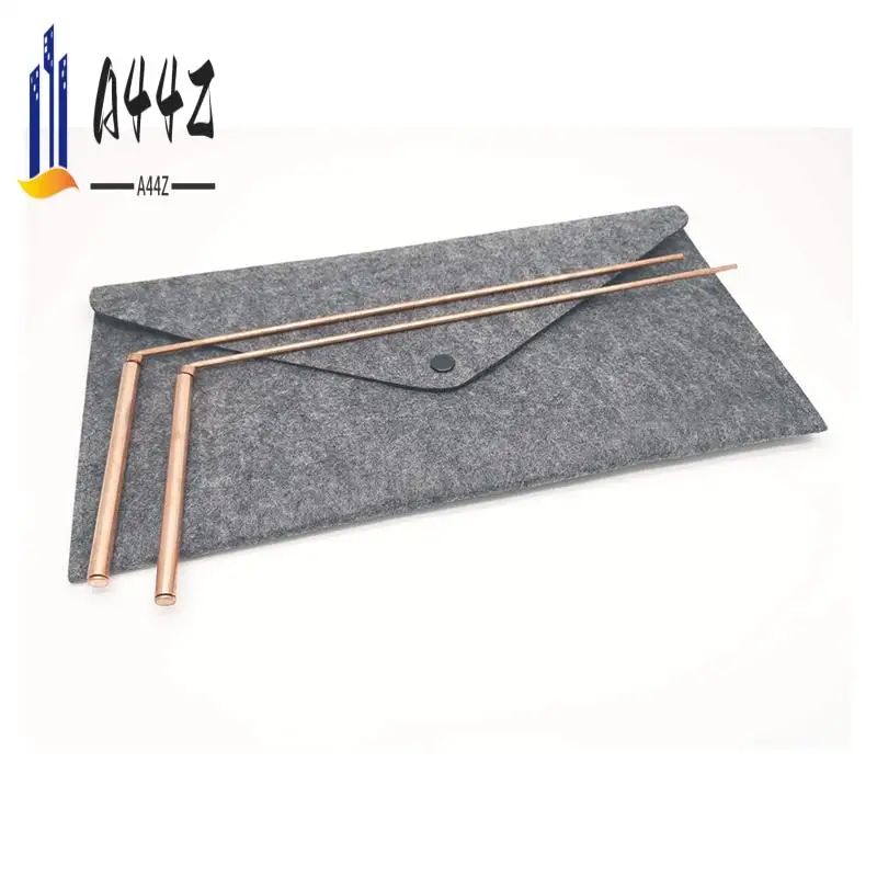 

A44Z-Copper Dive Rods - 2 Pieces Diving Rods With Bags - Detecting Gold, Water, Ghost Hunting And More.