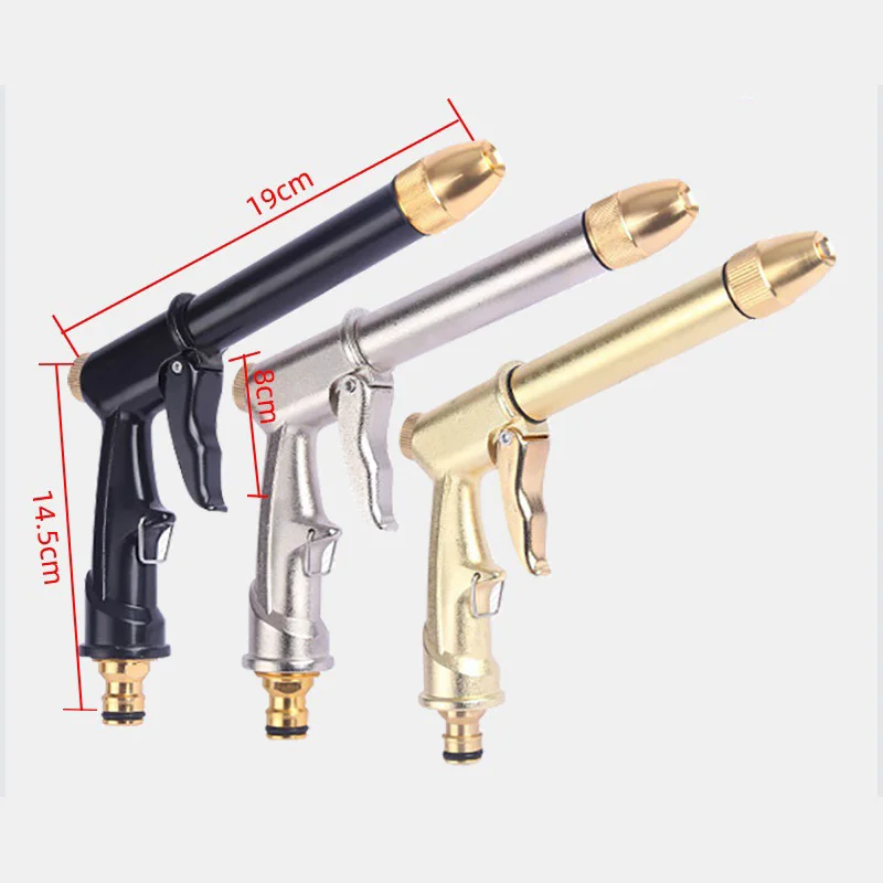1PCS High Pressure Water Spray Adjustable Nozzle Car Wash Garden Tools Household Garden Car Wash Car Wash Water Gun