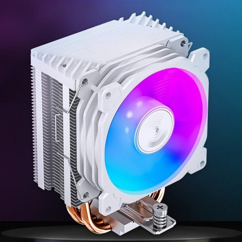 

CR1400 radiator quad copper tube CPU air-cooled computer fan CR1000 tower AM4 white