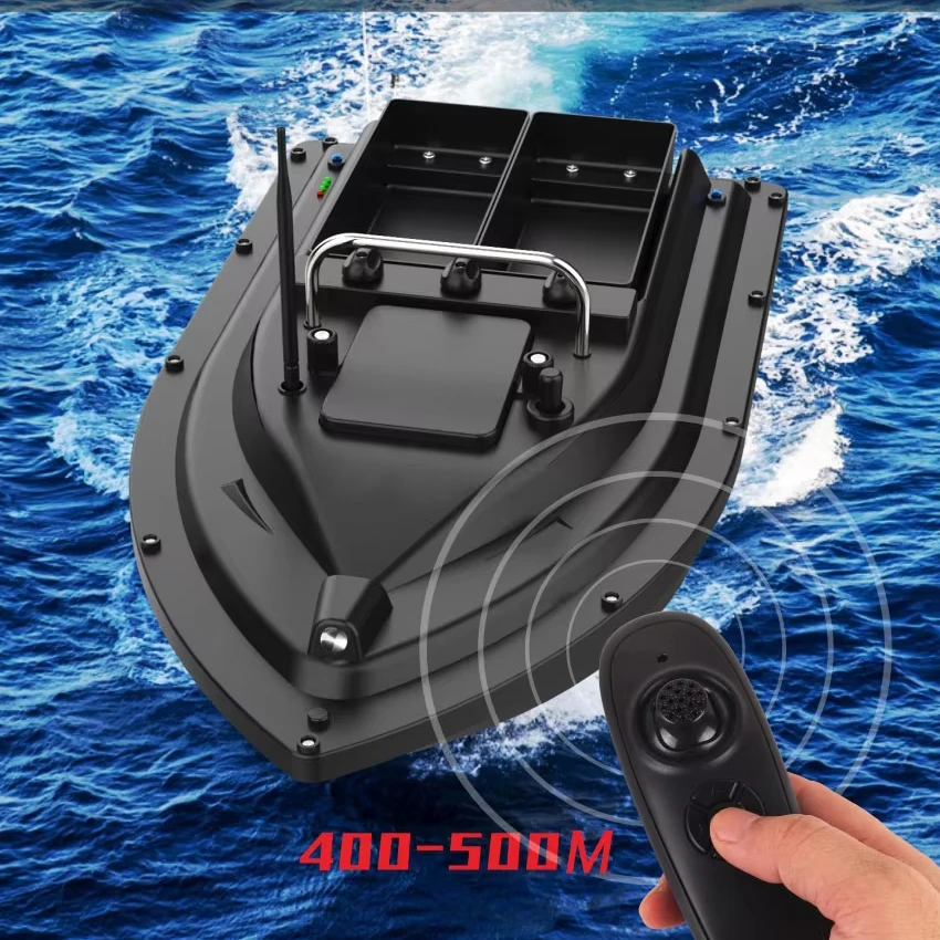 

Auto Bait Casting Smart Fishing Bait Boat for Sea and Lake Fishing Waterproof and Anti-Corrosion Fishing Bait Boat
