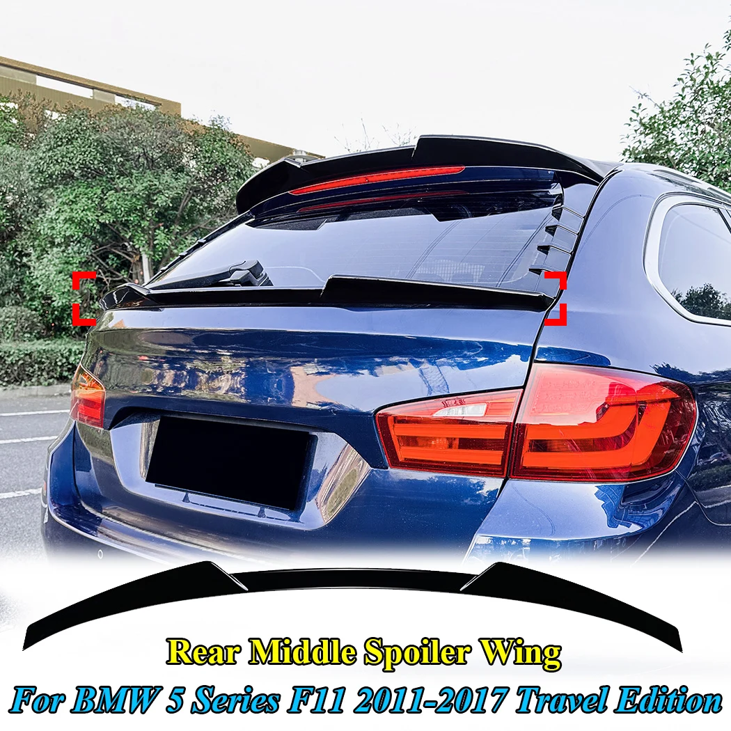 Hinten Mitte Spoiler Flügel Für BMW 5er F11 2011 2012 2013 2014 2015-2017 Travel Edition Auto Hinten