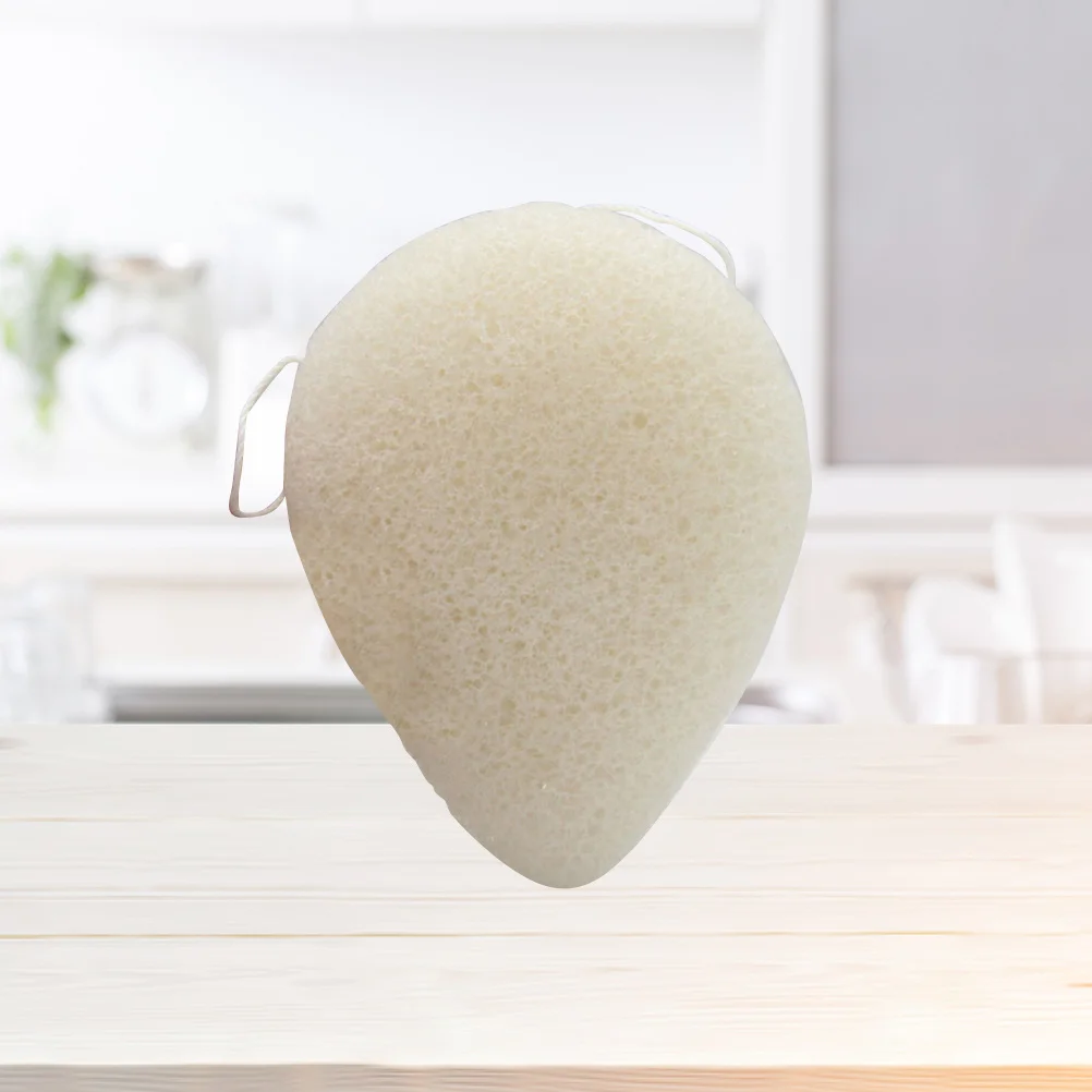 10 spugne a forma di goccia d'acqua, detergente viso naturale, soffio per il viso, esfoliante, morbido, vegano, biodegradabile