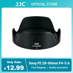 JJC Pare-soleil Compatible avec Sony FE 28-60mm F4-5.6 & E PZ 16-50mm F3.5-5.6 OSS Lentilles pour Sony ZV-E1 A7IV A7III A6femelle A6400