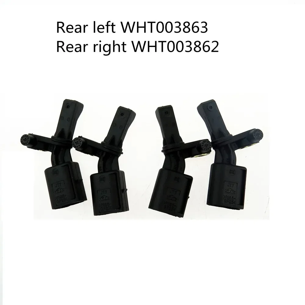 WHT003862 WHT003863 4Pcs ABS Wheel Speed Sensor Left Right Rear for VW Golf Passat Polo 9N 6R 6C A1 A2 S3 TT Fabia Seat Ibiza