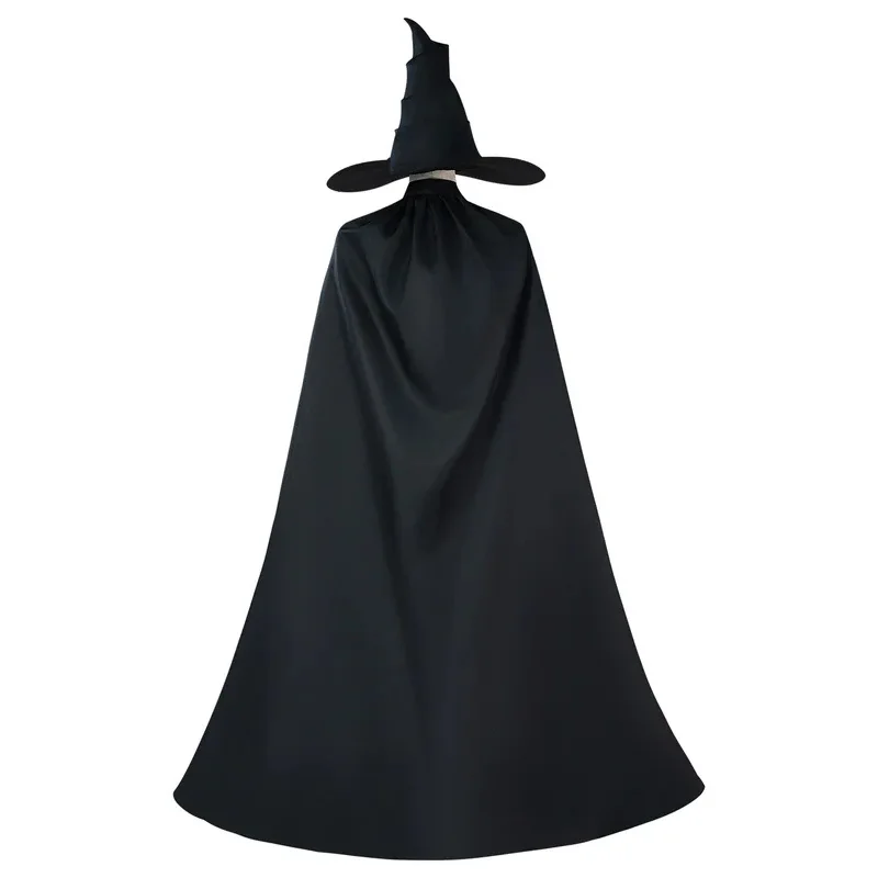 

DY20Wicked Glinda Elphaba Косплей Костюм Набор - Розовое Платье и Черная Накидка Халат Фильм Вечеринка Ролевая Игра Ведьмы Бальное Платье Одежда25