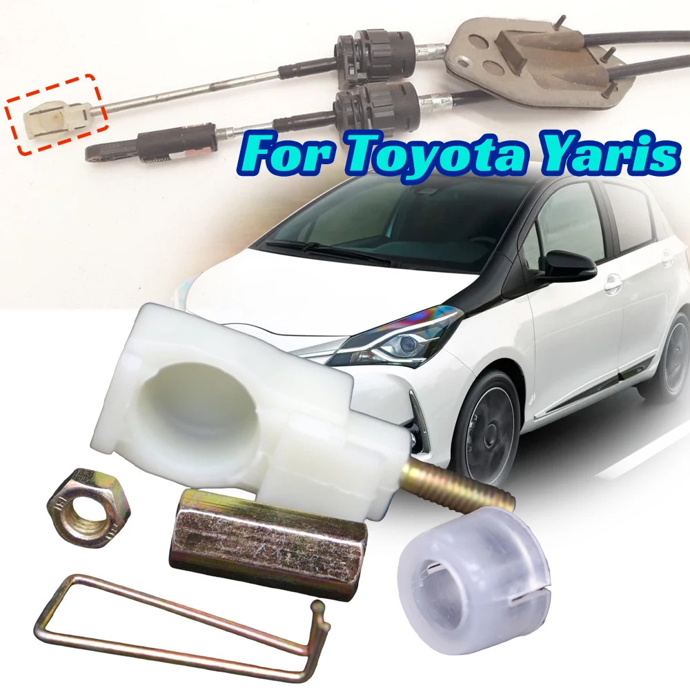 

Gear Shift Cable Eyelet Linkage Control Bushing Lever Selector End Rod for Toyota Yaris XP10/XP20 XP90 XP130 1999-2018 Manual