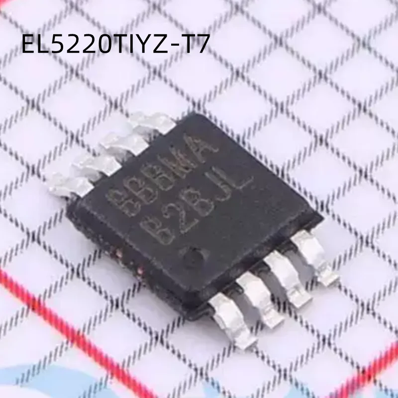 2Pcs/Lot EL5220TIYZ-T7 EL5220TIYZ BBBMA MSOP-8 New Original Semiconductor Chip
