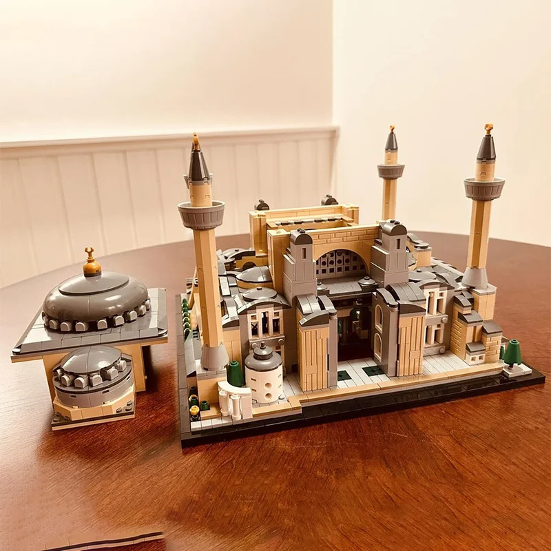 3602pcs MOC Hagia Sophia Architecture Modular Building Blocks DIY Educational Creative Assembly for Kids & Collectors