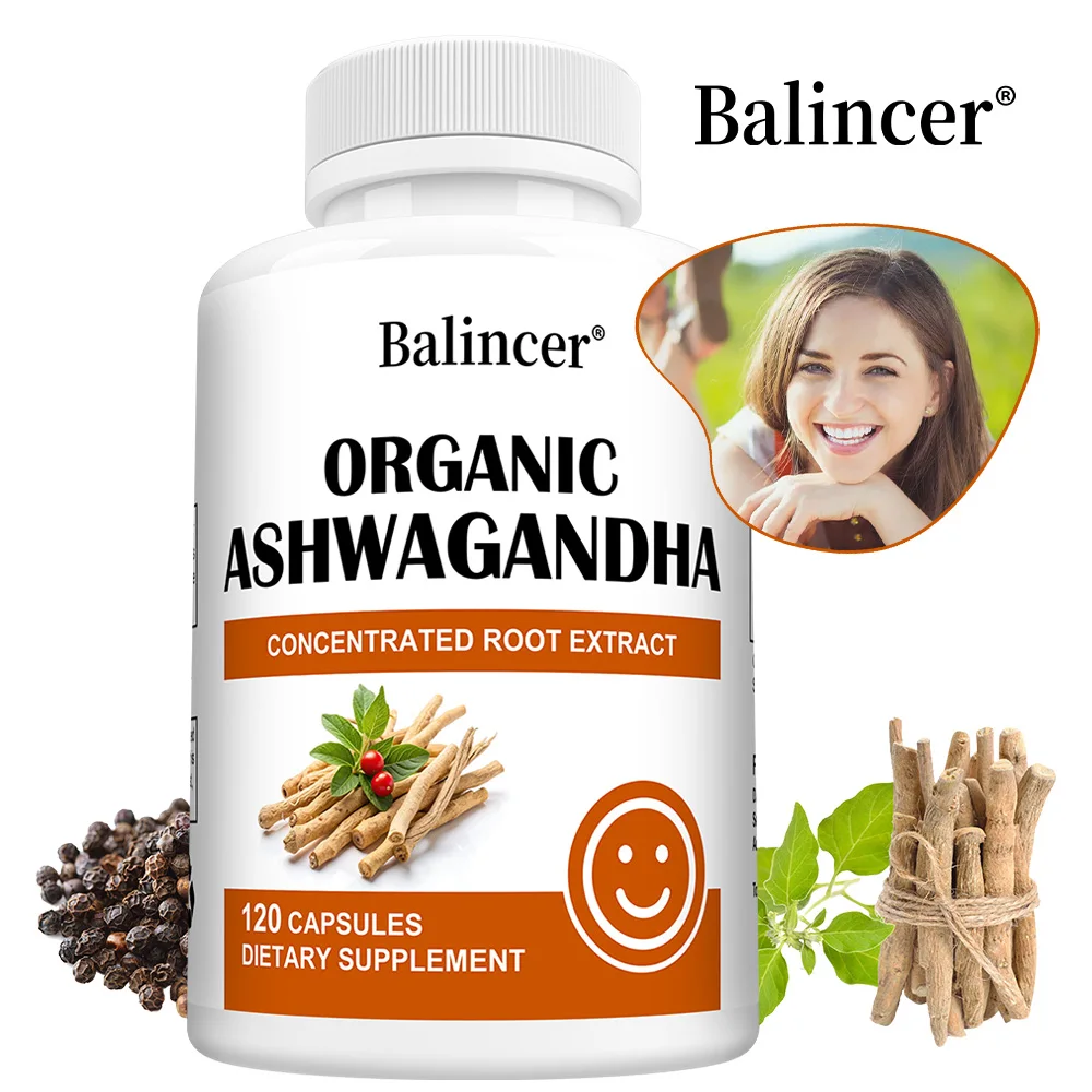 

Капсулы с ашвагандой - с черным перцем, для снятия стресса, повышения энергии, улучшения сна, настроения, концентрации внимания и поддержки иммунитета, для расслабления и улучшения когнитивных функций.