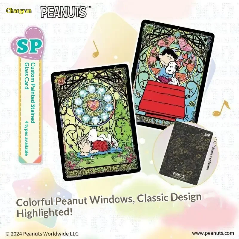 Kayou Original Snoopy Series 1 Collection Cards Peanuts Pack Theme Anime Character Cards Charlie Brown Lucy Peripherals Full Set