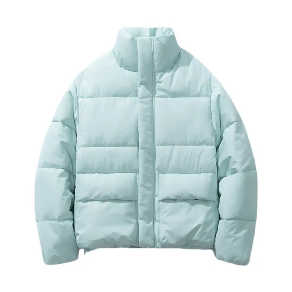 

Women's down Cotton Padded Jacket Loose Fit Short Coat Korean Style Winter Clothing for Students Bread-Themed Fashion