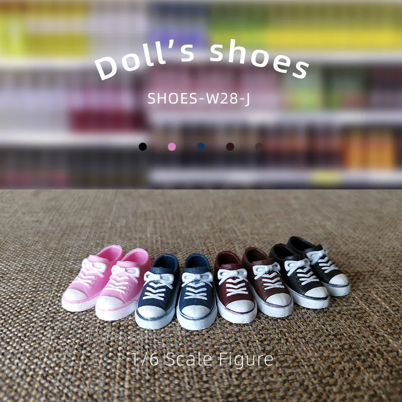 30cm Doll Replacement Shoes 1/6 Doll Shoes (suitable for 2cm Foot Dolls) Casual Shoes Sports Shoes Children's Toy Gifts