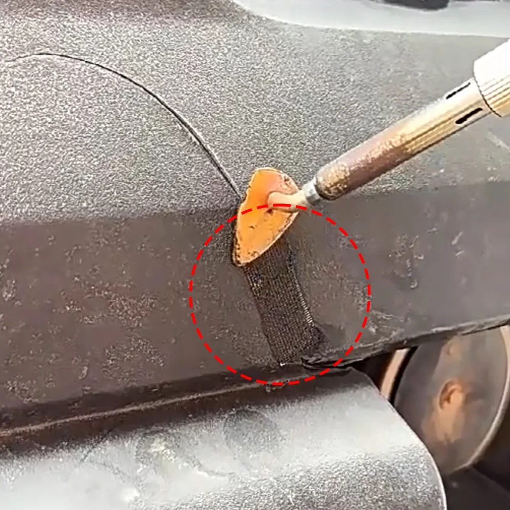 Stainless Steel Repair Mesh Car Bumper Plastic Hole Crack Patches Trimmable Welding Wire Mesh for Car Repair Welding Machine