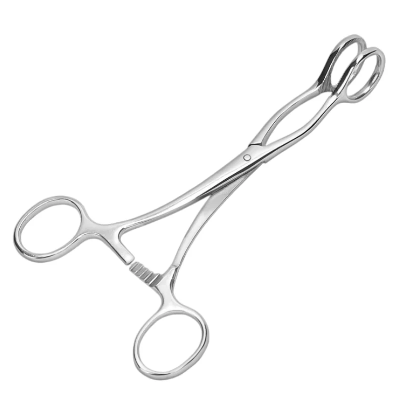 

1pc 16CM Dental Tongue Forceps Stainless Steel Pliers Tongue Depressor Open Pliers Medical Orthopedic Professional Dentist Tools