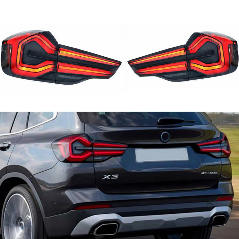 

ROLFES A Set Taillights For BMW X3 IX3 G01 G08 2018 2019 2020 2021 Brake Stop Turn Signal Light Reverse DRL Fog Lamp