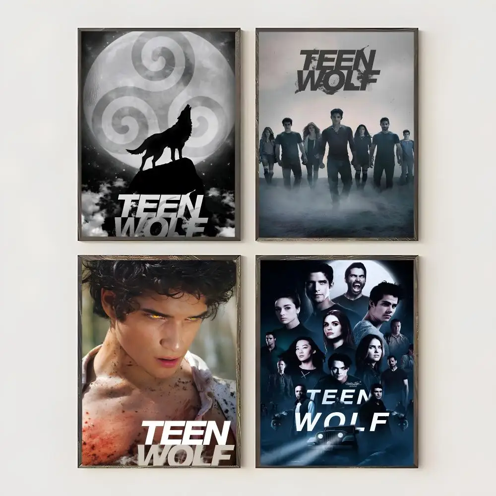 American Tv Series T-teen Wolf Poster Waterproof Canvas Art Wrinkle Free Wall Hanging For Home Living Room Bedroom Decor