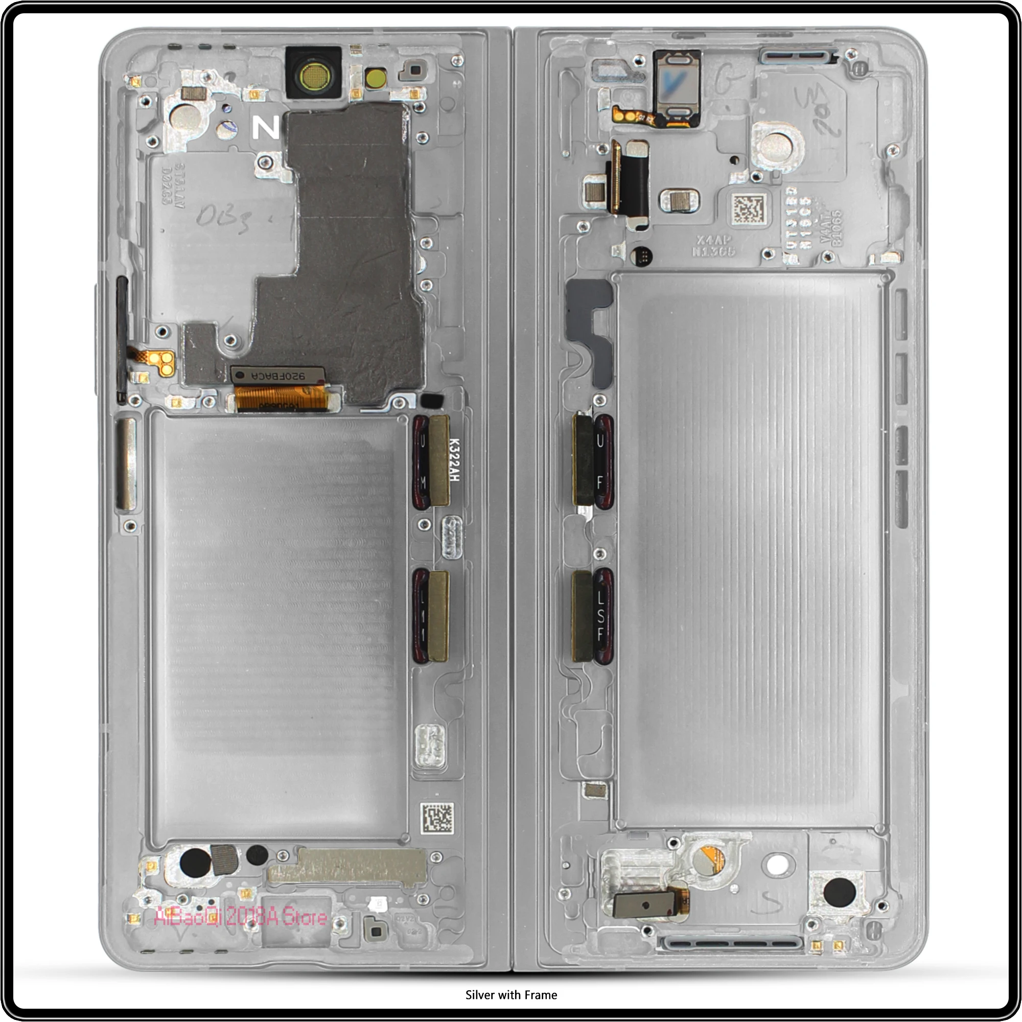 For Samsung Z Fold 3 5G LCD Display With Frame 7.6\