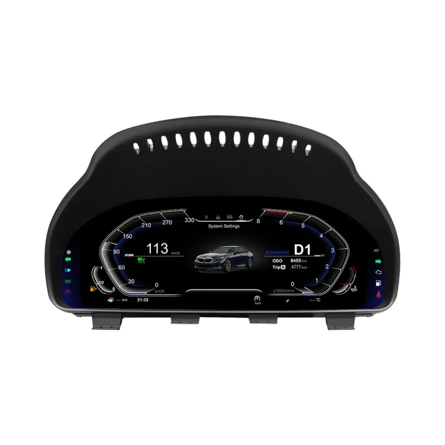 12.3 Inch Car LCD Instrument Panel Quad Core HD Speed Display Old Car Interior Upgrade Modified Accessories