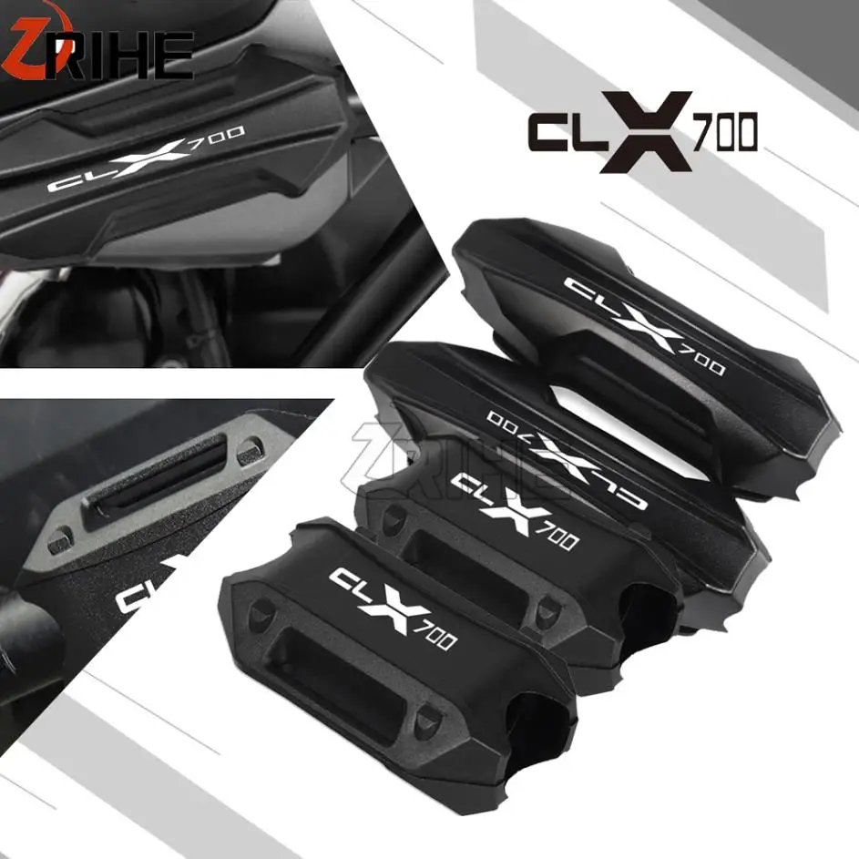 FOR CFMOTO CLX-700 2021 CLX700 CL-X700 Sport 2022 2023 2024 2025 Engine Crash Bar Bumper Decorative Guard Block Motorcycle 25MM