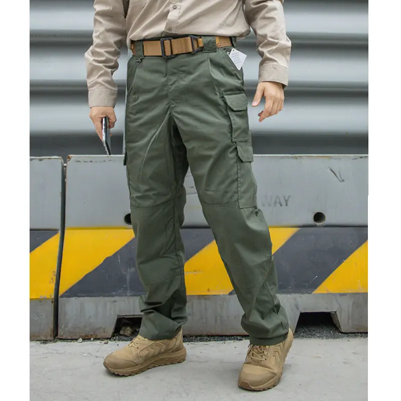 Pantalon de travail hydrofuge pour hommes, pantalon cargo multi-poches, jogging décontracté, vêtements d'escalade en plein air, nouveau