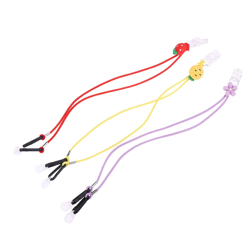 Hot Sale 24CM Hearing Aid Rope Lanyard Cartoon Cute BTE Hearing Aid Clip Holder For Children Kids Elderly Anti Lost Double Ear