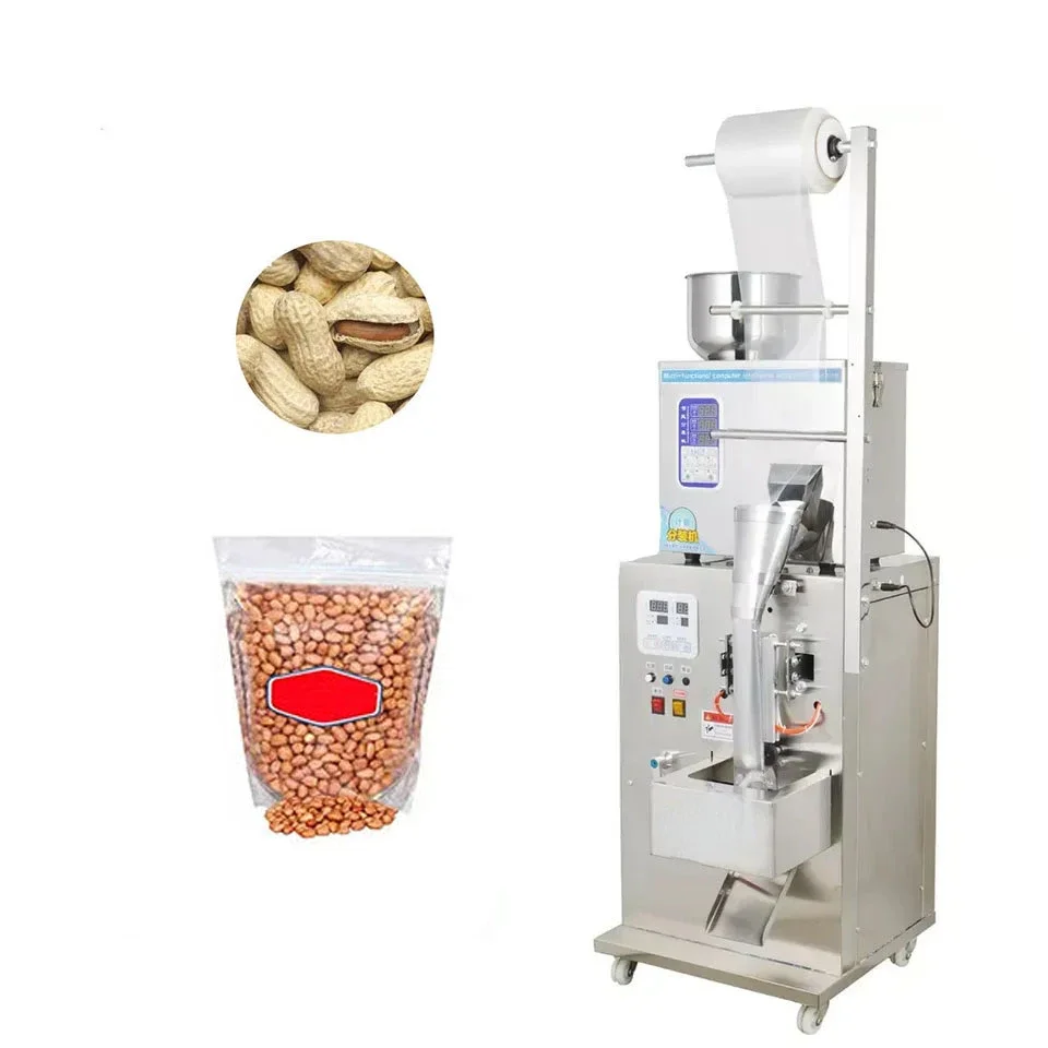 Automated Precision Vertical Packing Machine Packaging Peanuts Snacks Food Machine For Home Use