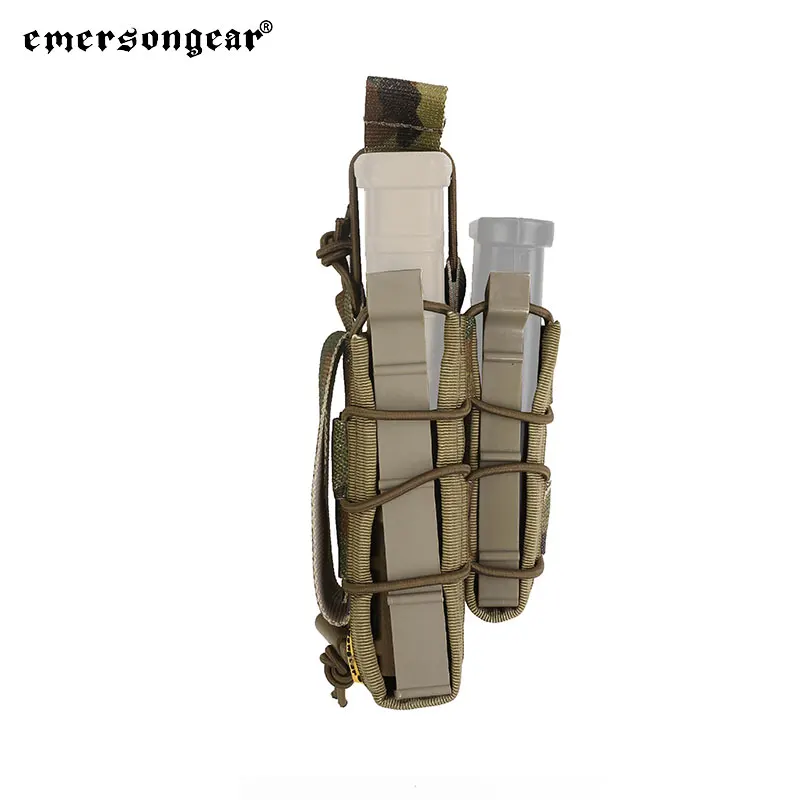 Emersongear 5.56 Dual Decker Magazine Pouch Jacht Tactische M4 Mag Pouch Airsoft Rifle Molle Mag Nylon Pouch EM6346