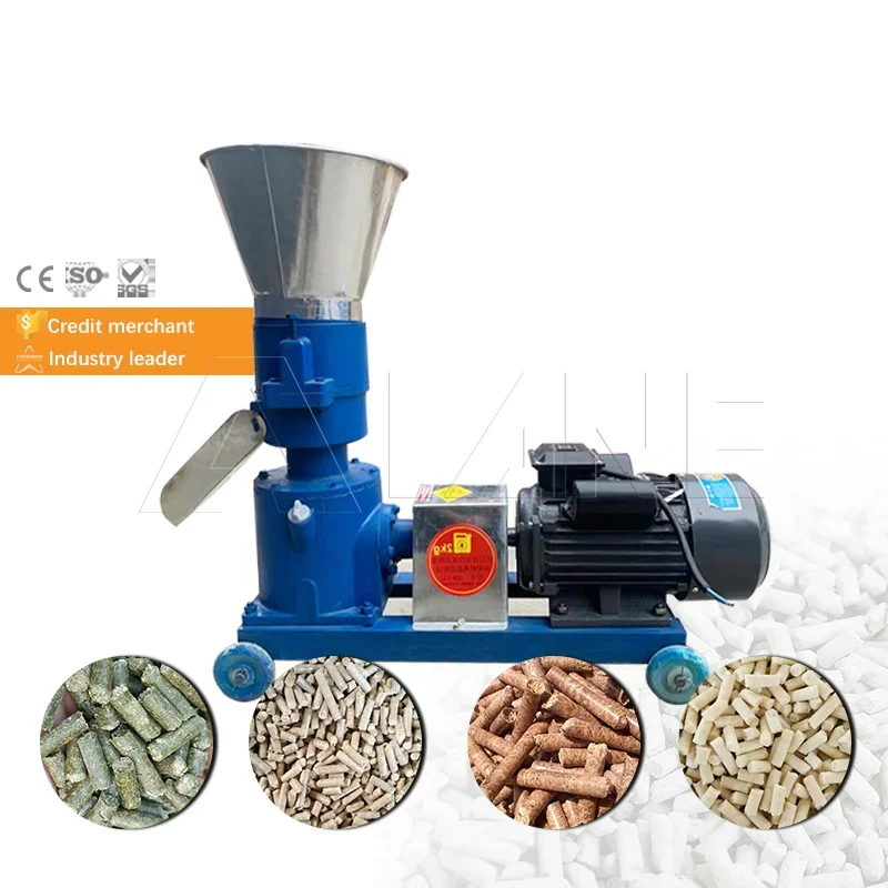 LANE Chicken Feed Production Line Granulator Machine Animal Feed Pellet Making Machine For Livestock Feed