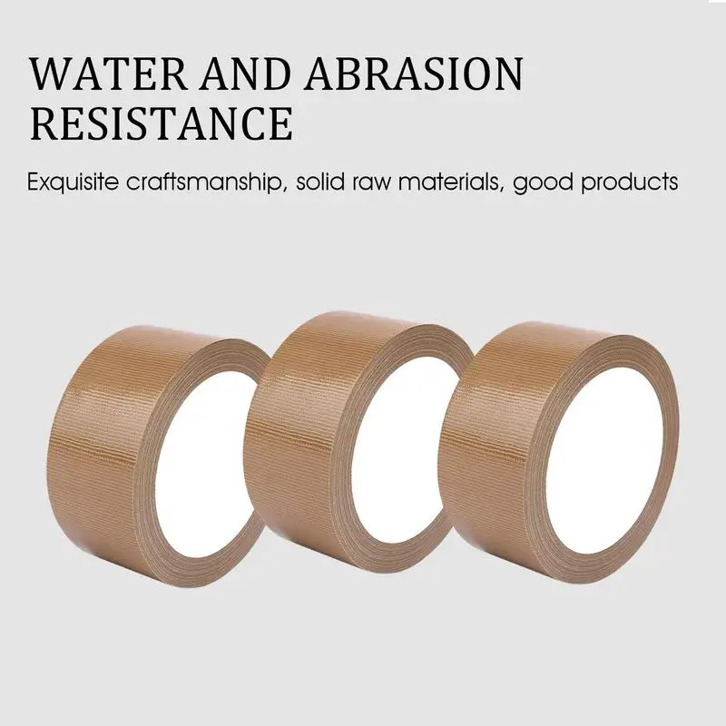 Brown Tape Friendly Kraft Paper Tape Brown Masking Furniture Tape Comfortable Smooth Brown Repair Tape For Home Repair Supplies