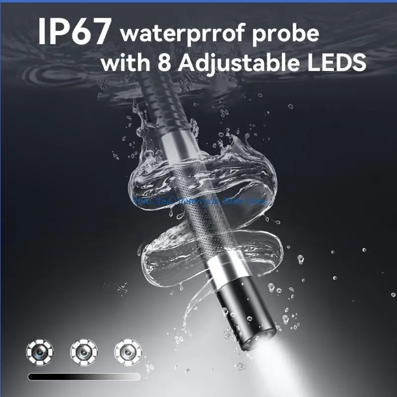 

P9FD Versatile Endoscope Camera Waterproof for Plumbing & Automotive Diagnostics