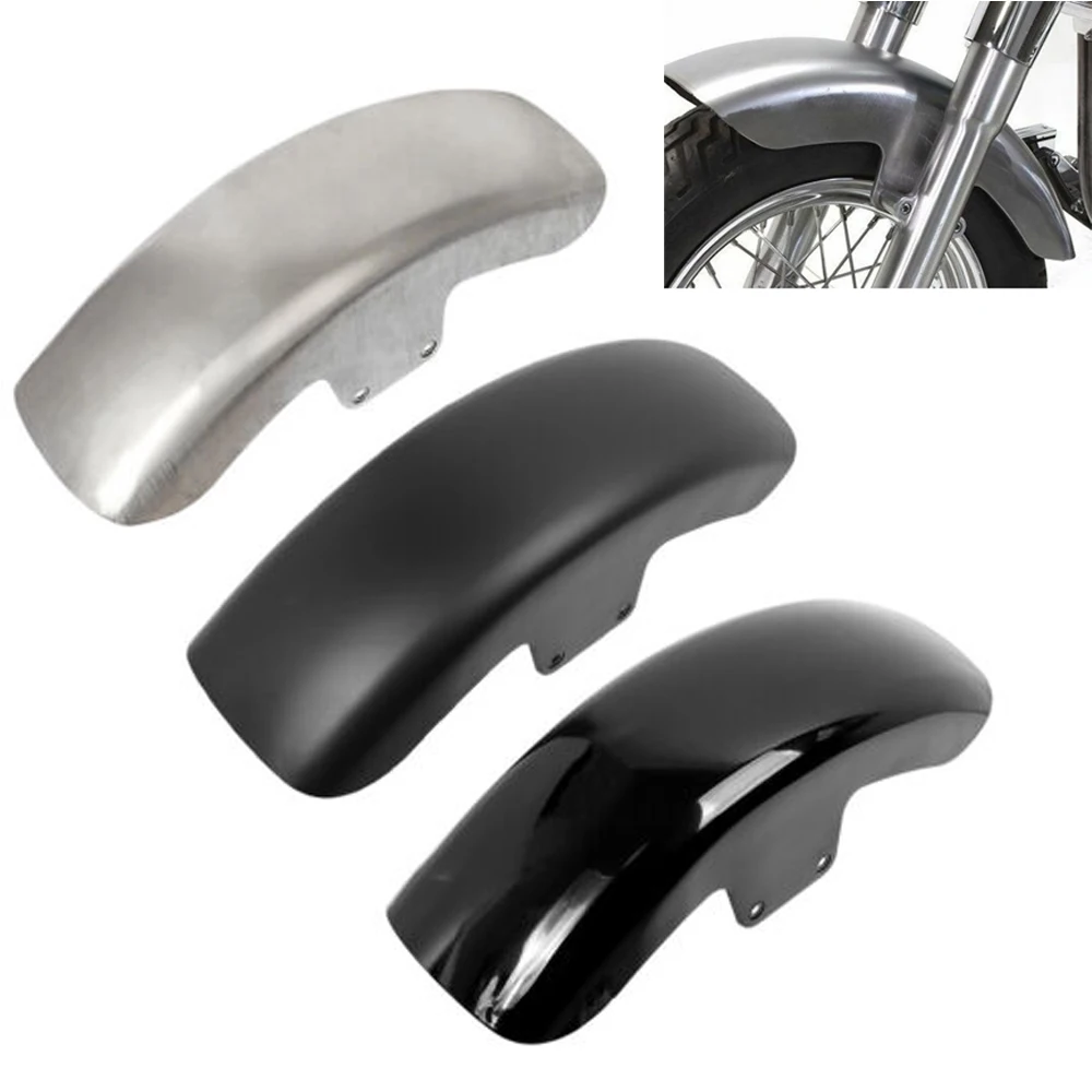 Motorcycle Gloss / Matte Black Front Fender Mudguard Cover Protector For 2012-2017 Harley Softail Slim FLS Bobber Custom