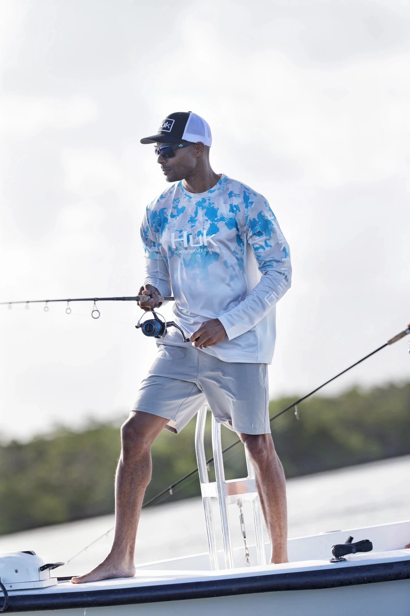 

Huk Fishing Clothing T-shirt Camisa De Pesca Men Uv Protection Fishing Shirts Long Sleeve Breathable Jersey Quick Dry Shirt