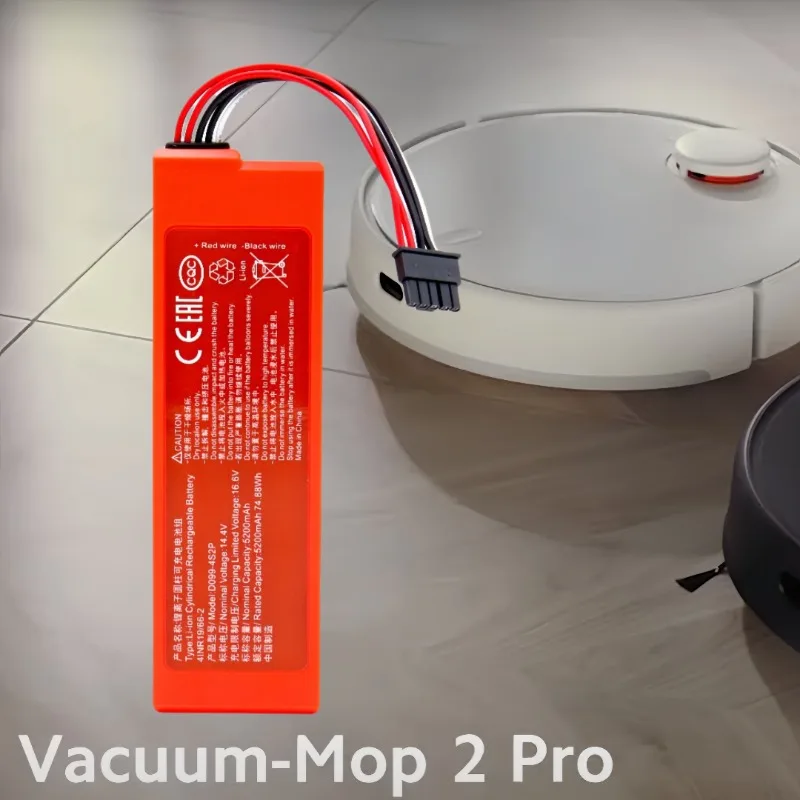 New 100% Original 7000mAh Replacement D099-4S2P Battery For Xiaomi Mi Robot Vacuum-Mop 2 Pro Vacuum-Mop 2 MJSTS1 C101 MJSTP