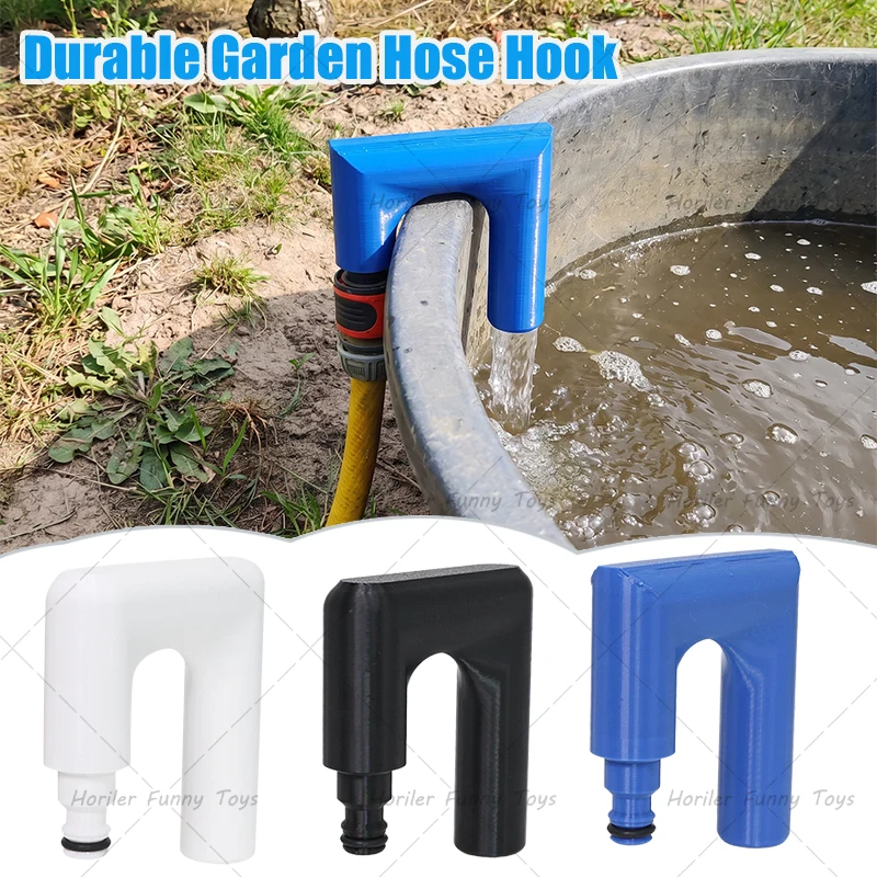Durable Garden Hose Hook Pool Hanger Easy Water Tank Filling No Handheld Anti-Slip Design Watering Tool Garden Hose Accessories