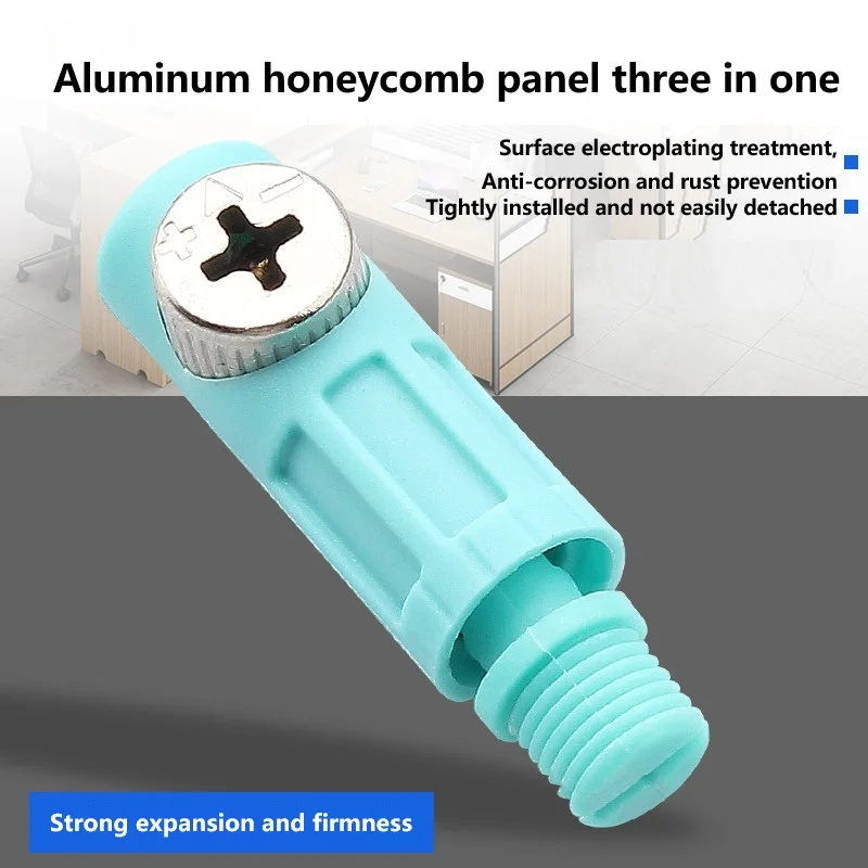 Aluminum Alloy Large Panel  Aluminum Honeycomb Panel  Three In One Connector  Whole Panel Wardrobe Connector