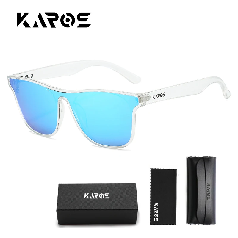 Karos Mode Sonnenbrillen UV400 Männer Frauen Gläser Luxus Designer Sonnenschutz Outdoor Sport Fahren Angeln Radfahren Brillen Box