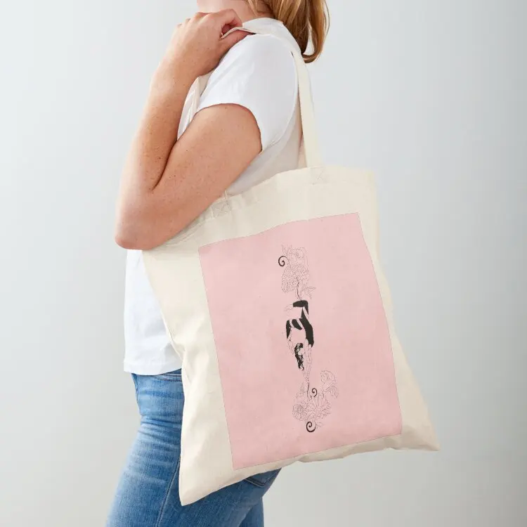 

Aerial Silks Design Tote Bag Canvas shoulder bag Women's shopping bag personalized tote free delivery bags
