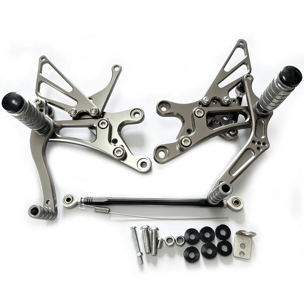 YZFR6 99-02 For Yamaha YZF-R6 YZF R6 1999 2000 2001 2002 CNC Adjustable Motorcycle Rearset Rear Set Foot Peg Pedal Footrest