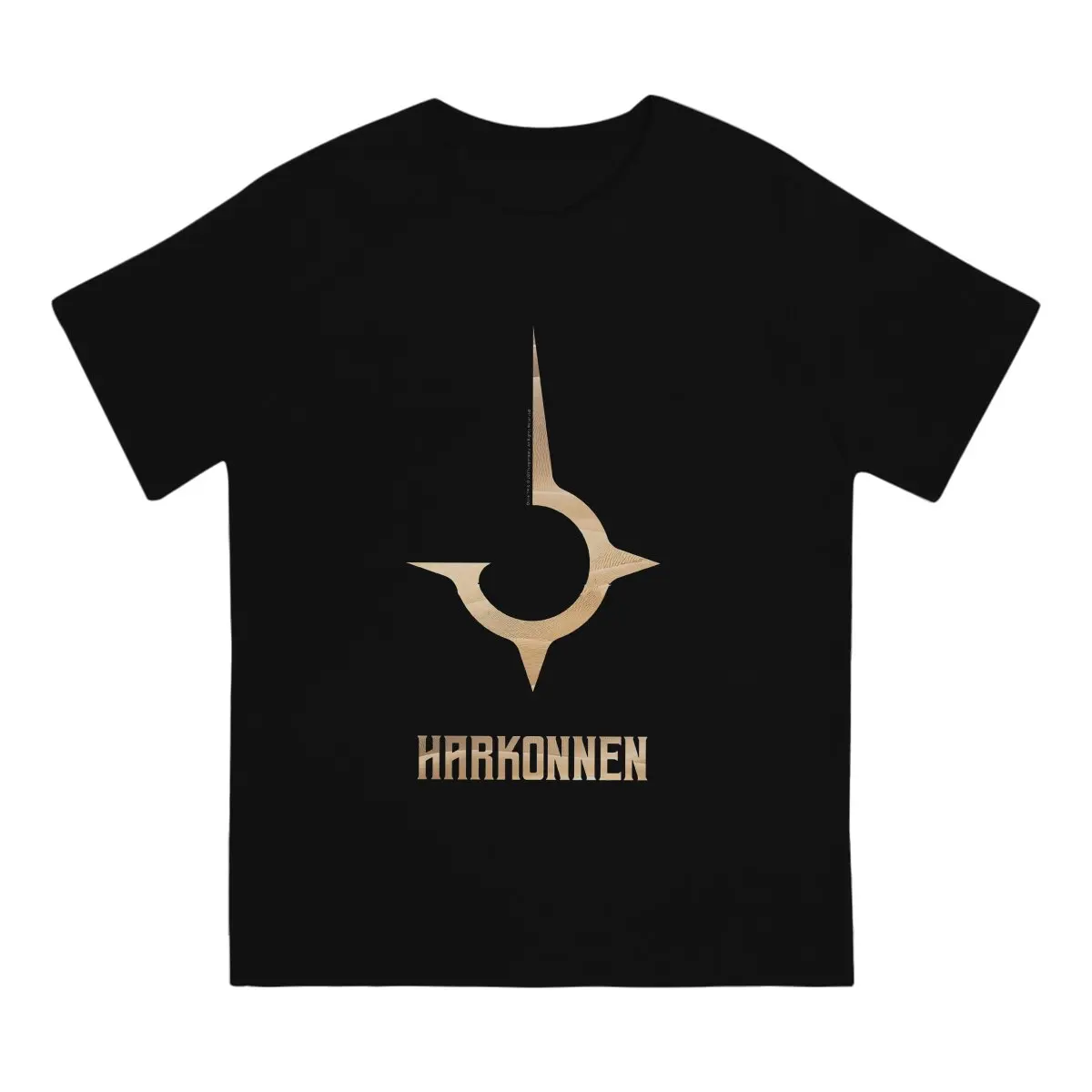 Men T-Shirts House Harkonnen Symbol Vintage 100% Cotton Tees Short Sleeve Dune T Shirt O Neck Tops Unique