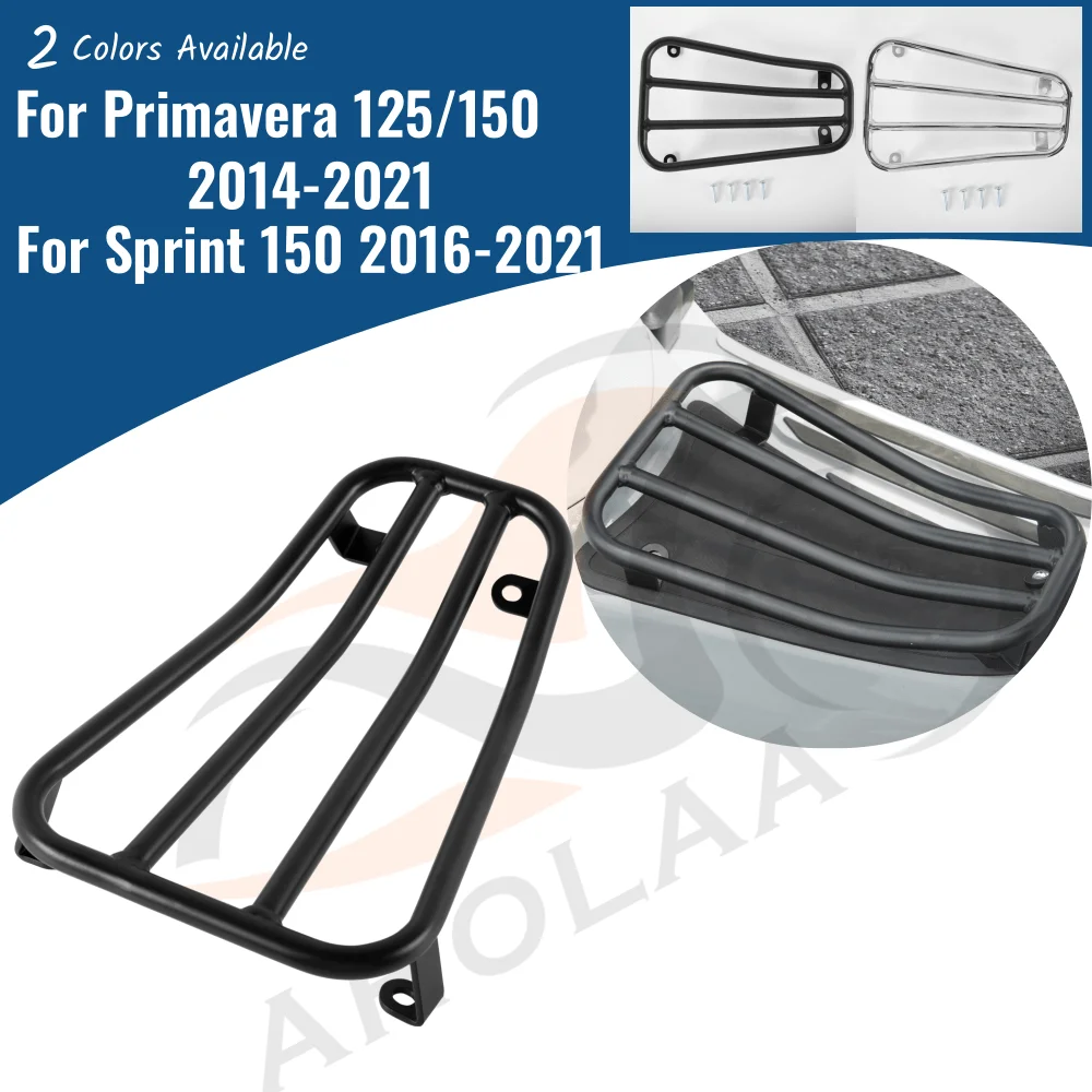 

Motorcycle Foot Pedal Holder Front Luggage Rack Bracket Stand for Sprint Vespa Primavera 125 150 2014-2021 Sprint150 Accessories