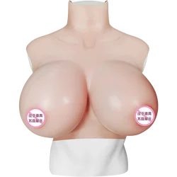 Silicone Breast Forms For Mastectomy Crossdresser Artificial False Chest Huge Boobs For Transvestite Drag Queen Cosplay Men