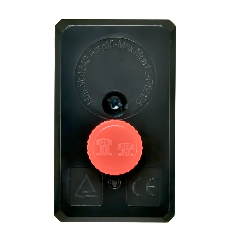 Air Compressor Vertical 4 Way Automatic Pressure Switch 15A 90‑120PSI 6‑8KG Pressure Controller For Piston Air Pump Repair Spare